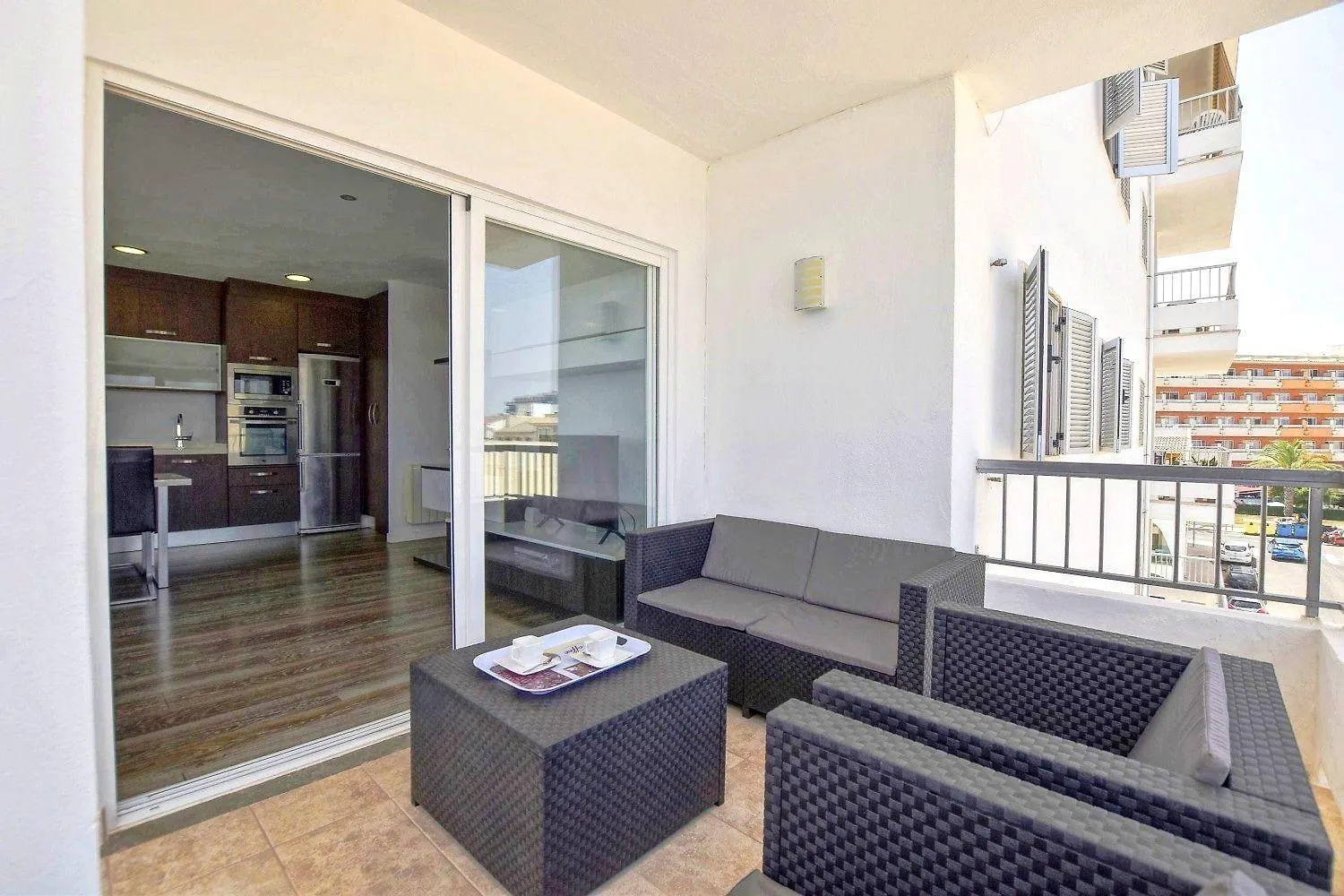 Apartment Moderne Wohnung Vor Dem Meer Von Son Baulo Can Picafort  Spain